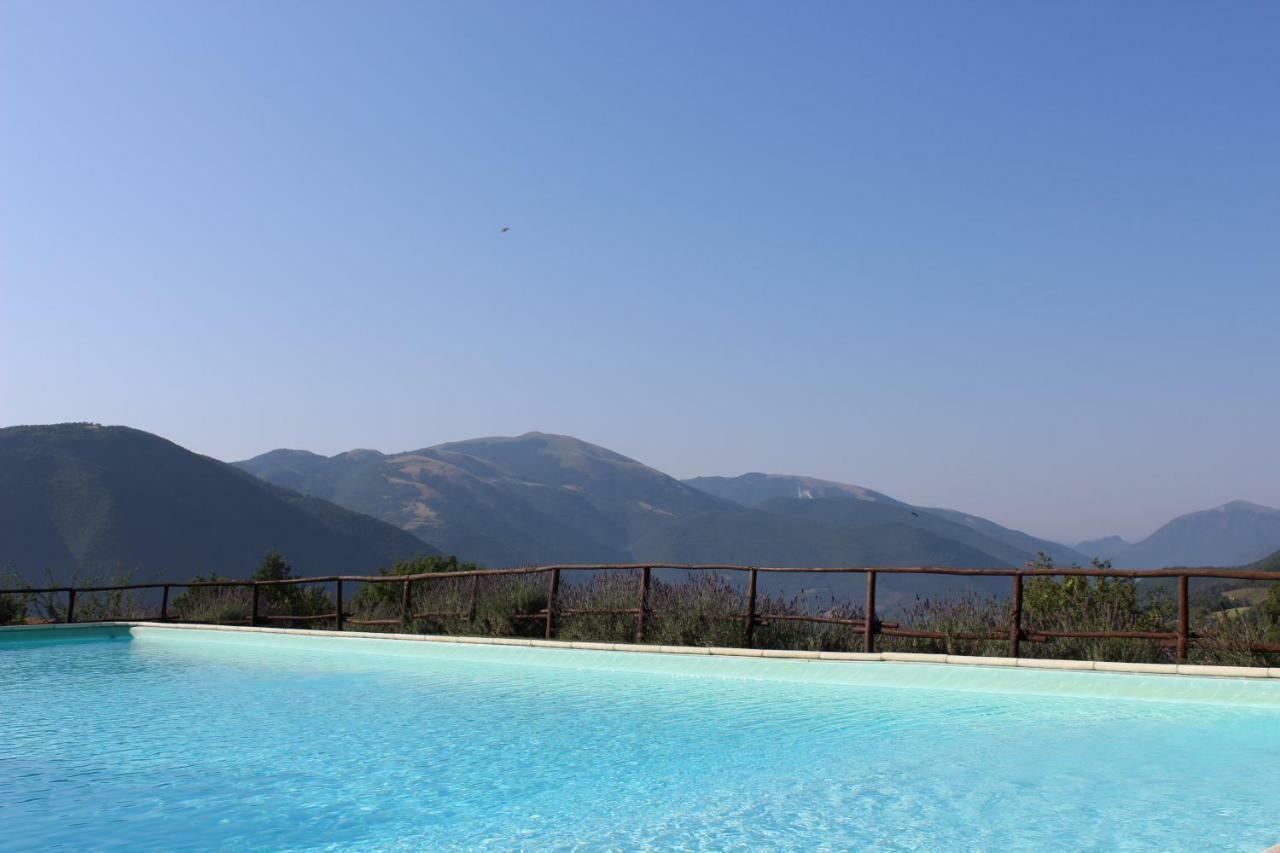 Agriturismo Roccagelli Vallo di Nera Exterior foto
